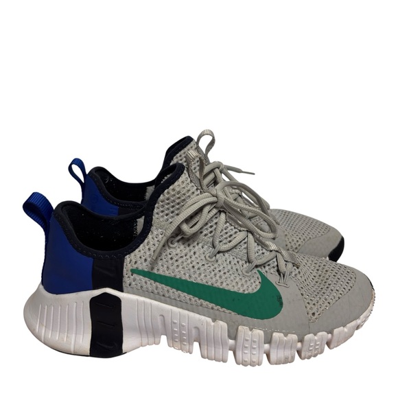 NIKE FREE METCON GREY GREEN BLUE TRAINING MEN